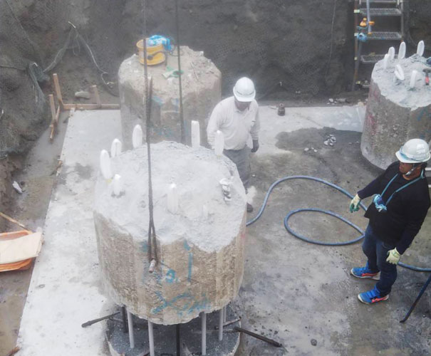 各種杭頭処理工事